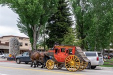 Street Scene, Jackson, Wyoming Street Scene, Jackson, Wyoming