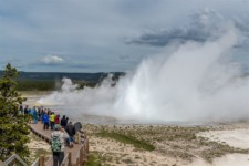 Yellowstone National Park: Midway Geyser Basin Yellowstone National Park: Midway Geyser Basin