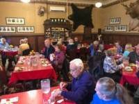 Dinner at the Irma Hotel, Cody, Wyoming Dinner at the Irma Hotel, Cody, Wyoming