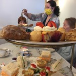 Full English Tea at Miss Minerva's Tea Room in Culpeper, VA on 4/8/22