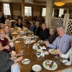 Our LLI travelers at dinner in Galway Our LLI travelers at dinner in Galway