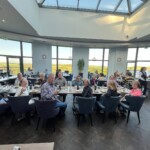 At dinner in Kinsale